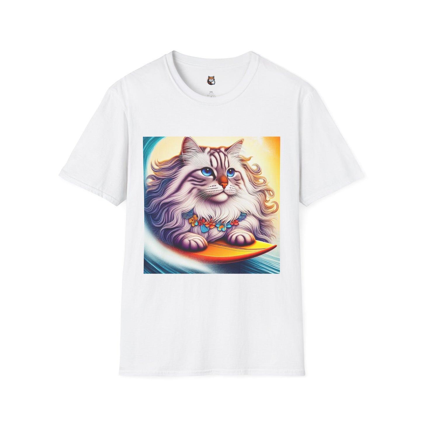 Siberian Cat surfing beauty