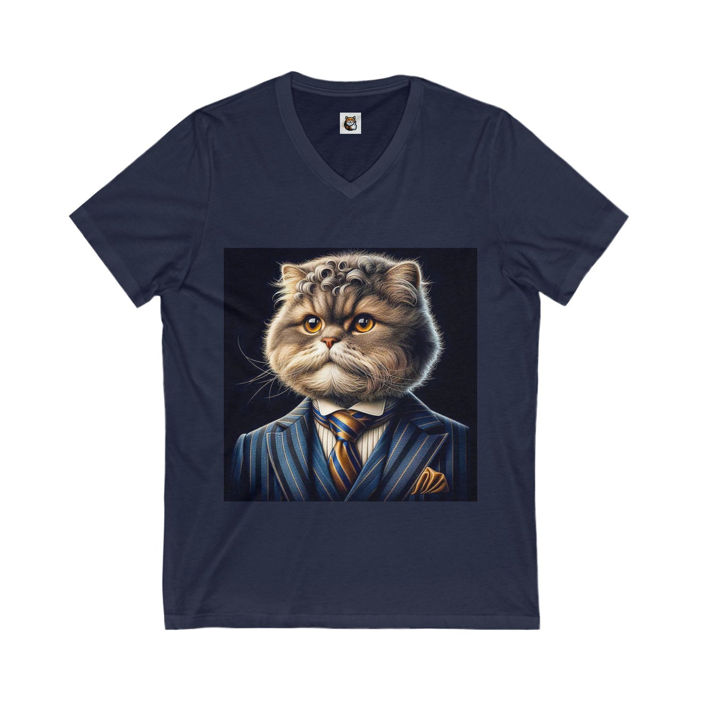 - Selkirk Rex Design V-Neck suit and tie