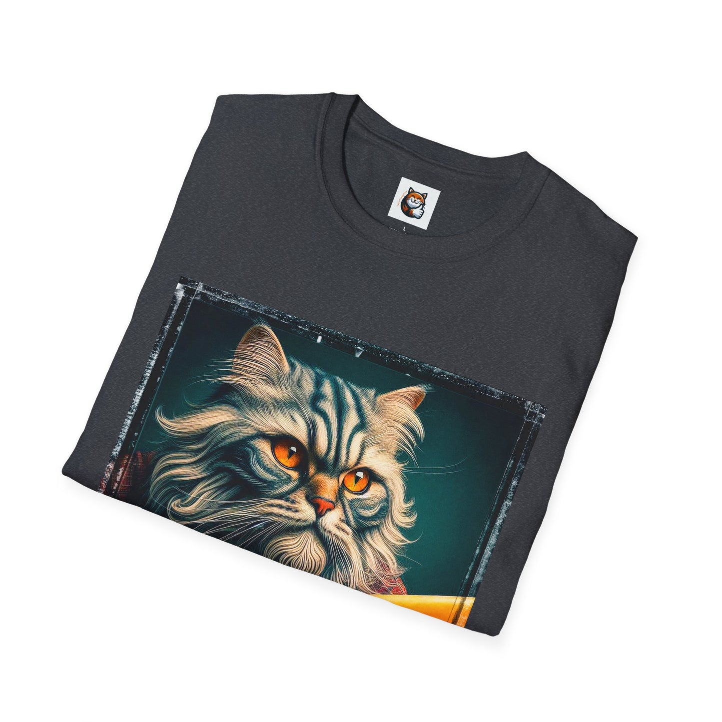 Persian Cat Unisex Softstyle T-Shirt