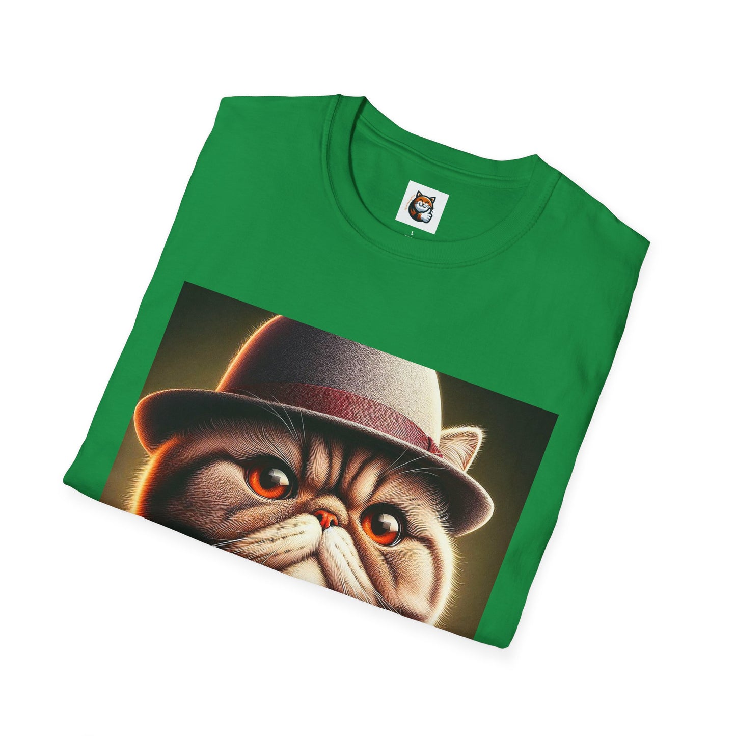 Exotic Shorthair Cat Unisex Softstyle T-Shirt