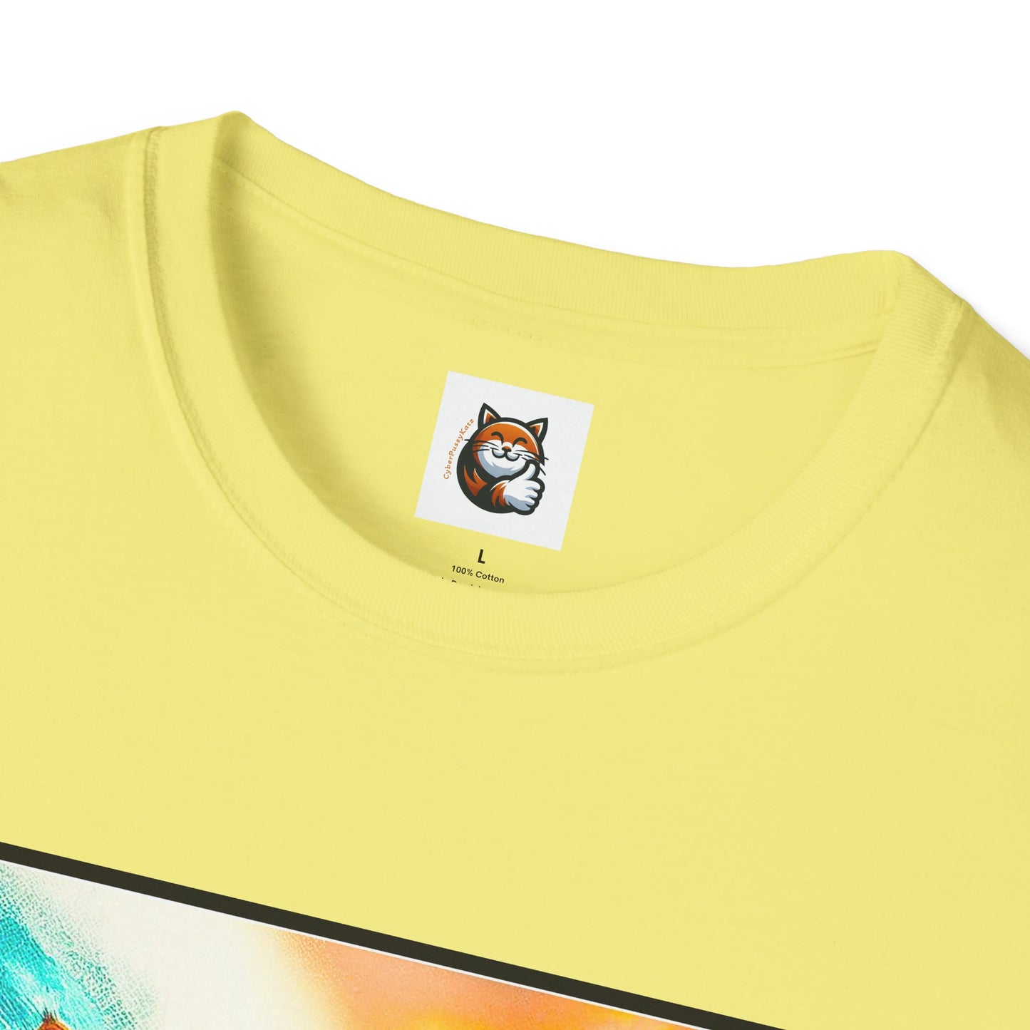 Domestic Cat Unisex Softstyle T-Shirt