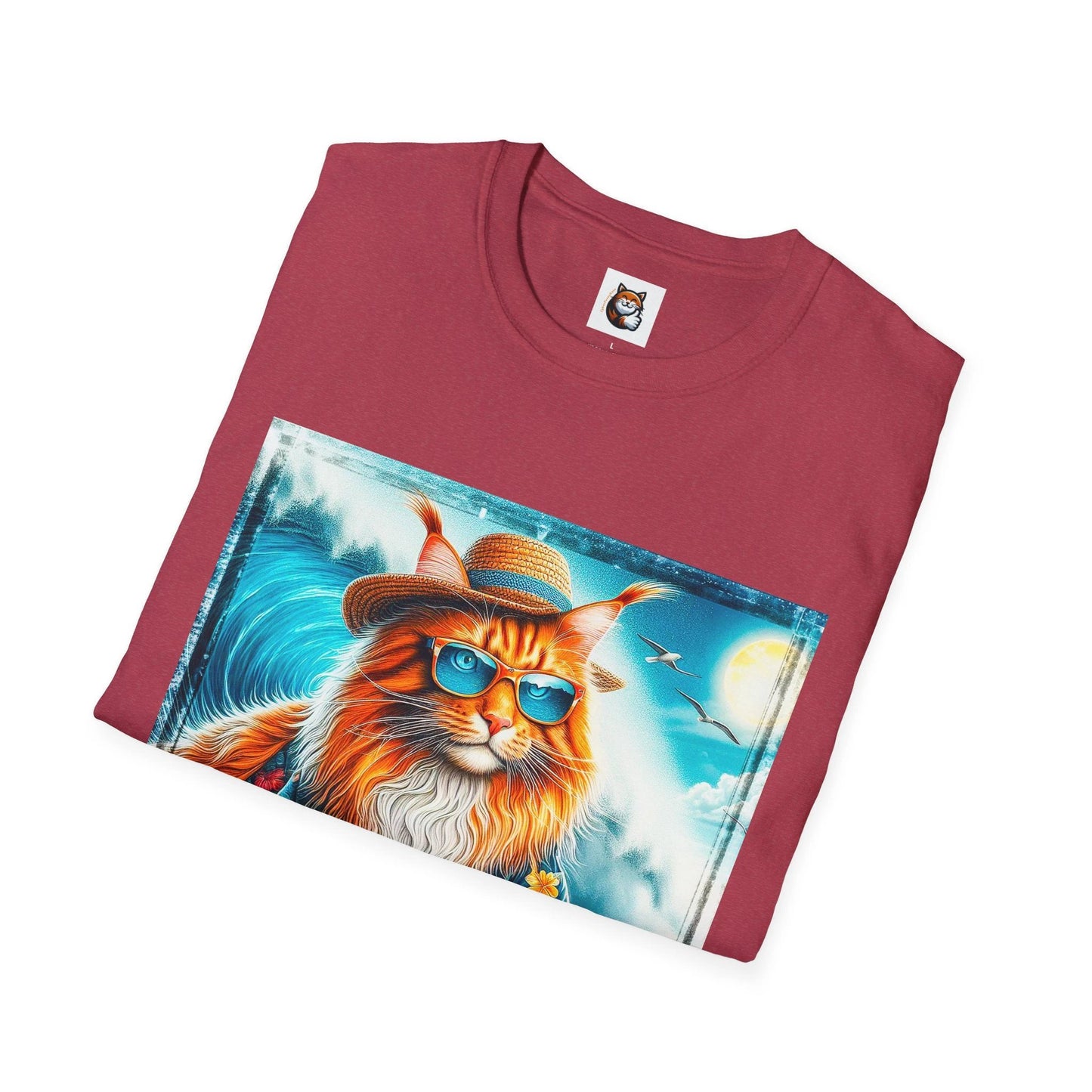 Maine Coon Unisex Softstyle T-Shirt by Printify