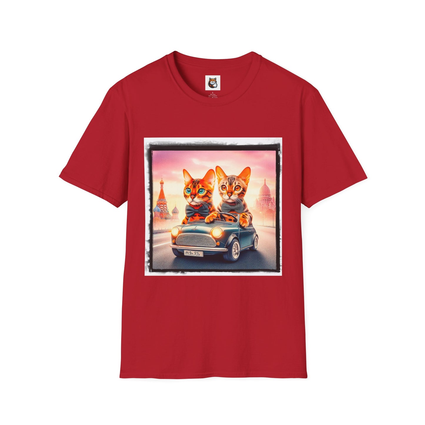 Wacky Bengal Unisex Softstyle T-Shirt