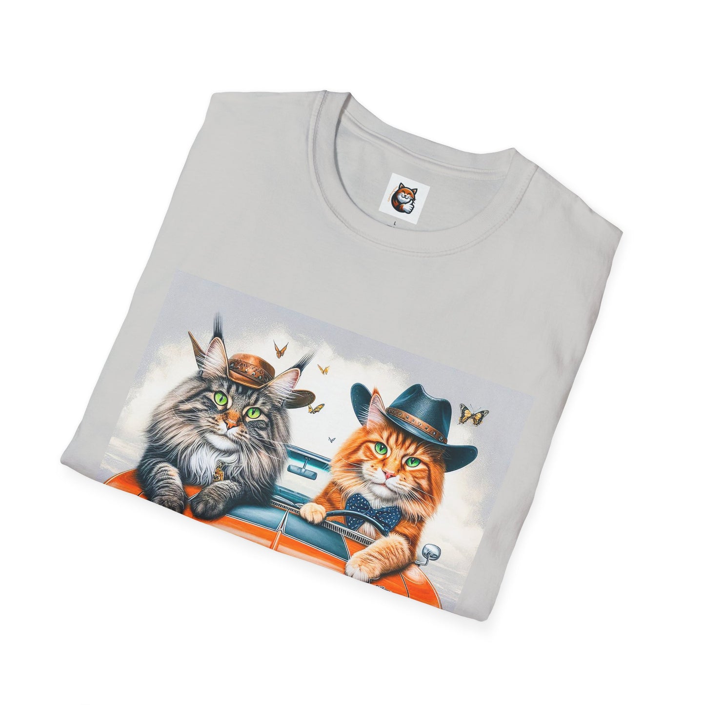 Wacky Maine Coon Unisex Softstyle T-Shirt