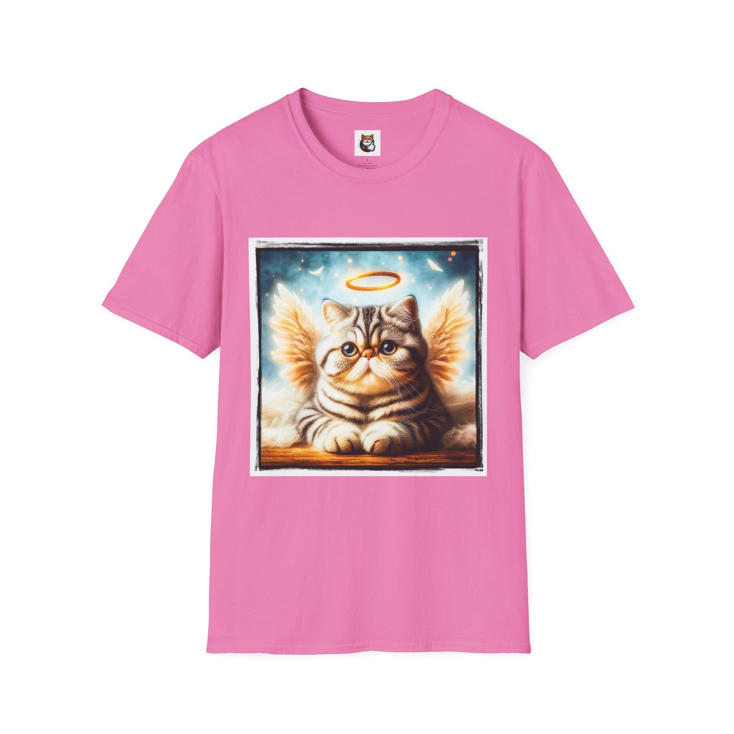 Exotic Shorthair Cat Unisex Softstyle T-Shirt
