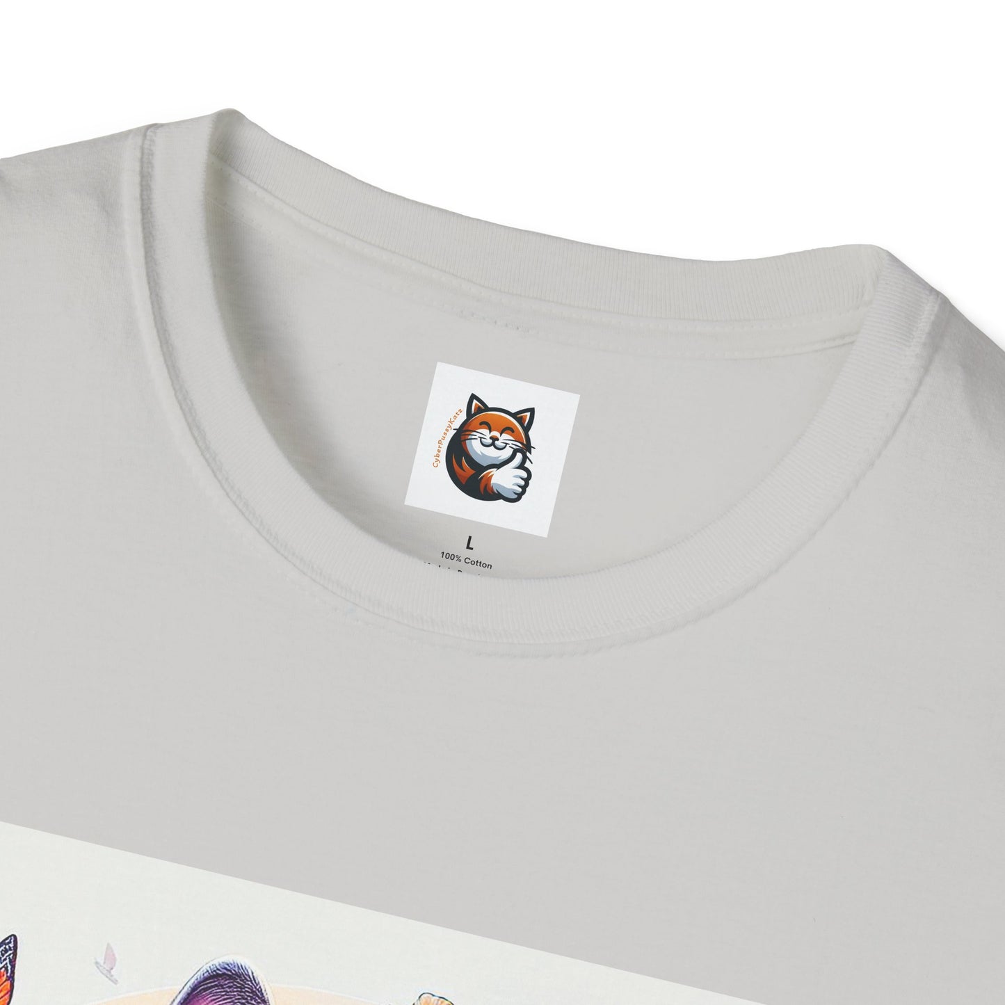 British Shorthair surf board Softstyle T-Shirt
