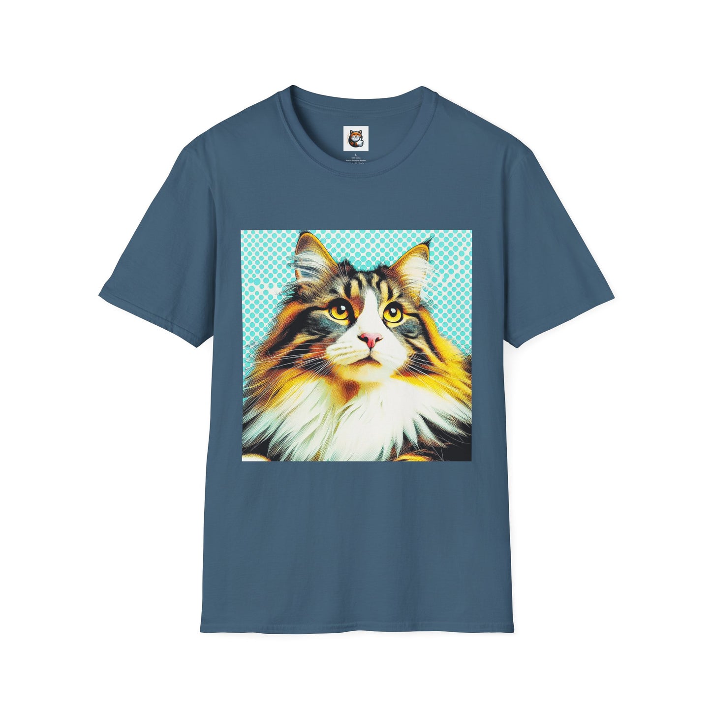 Norwegian Forest Cat Unisex Softstyle T-Shirt