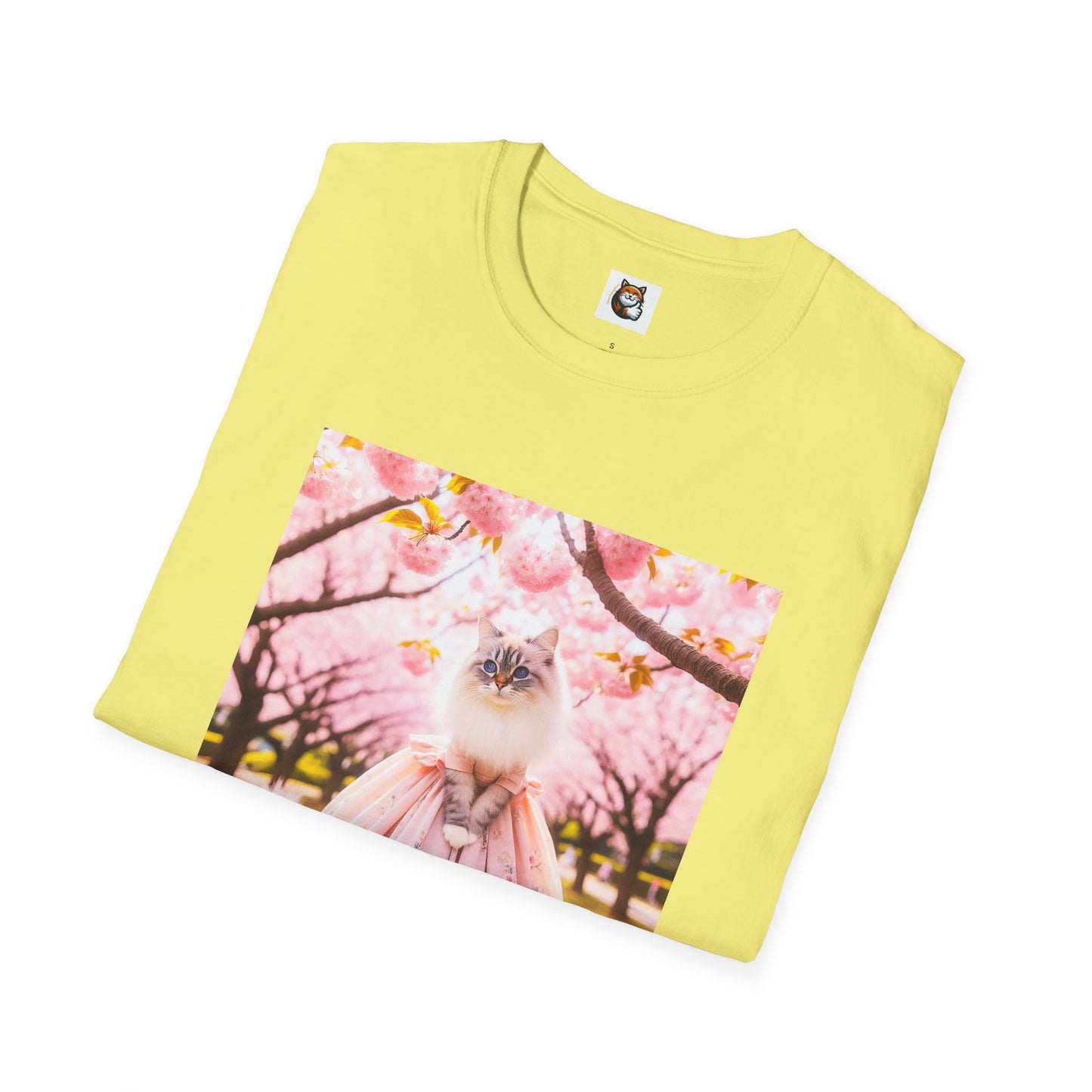 Siberian Cat pink dress shirt