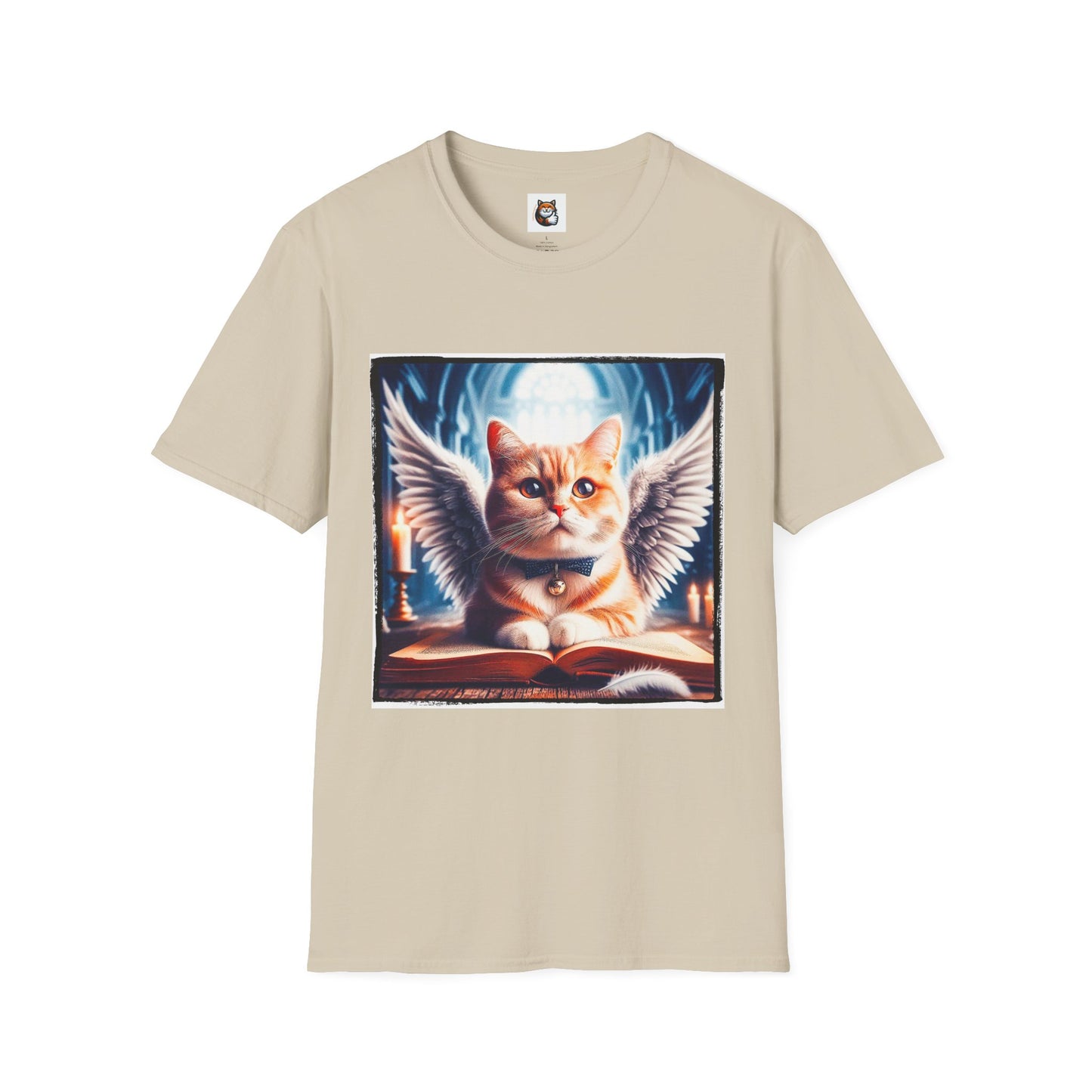 Domestic Cat Angel and clouds T-Shirt