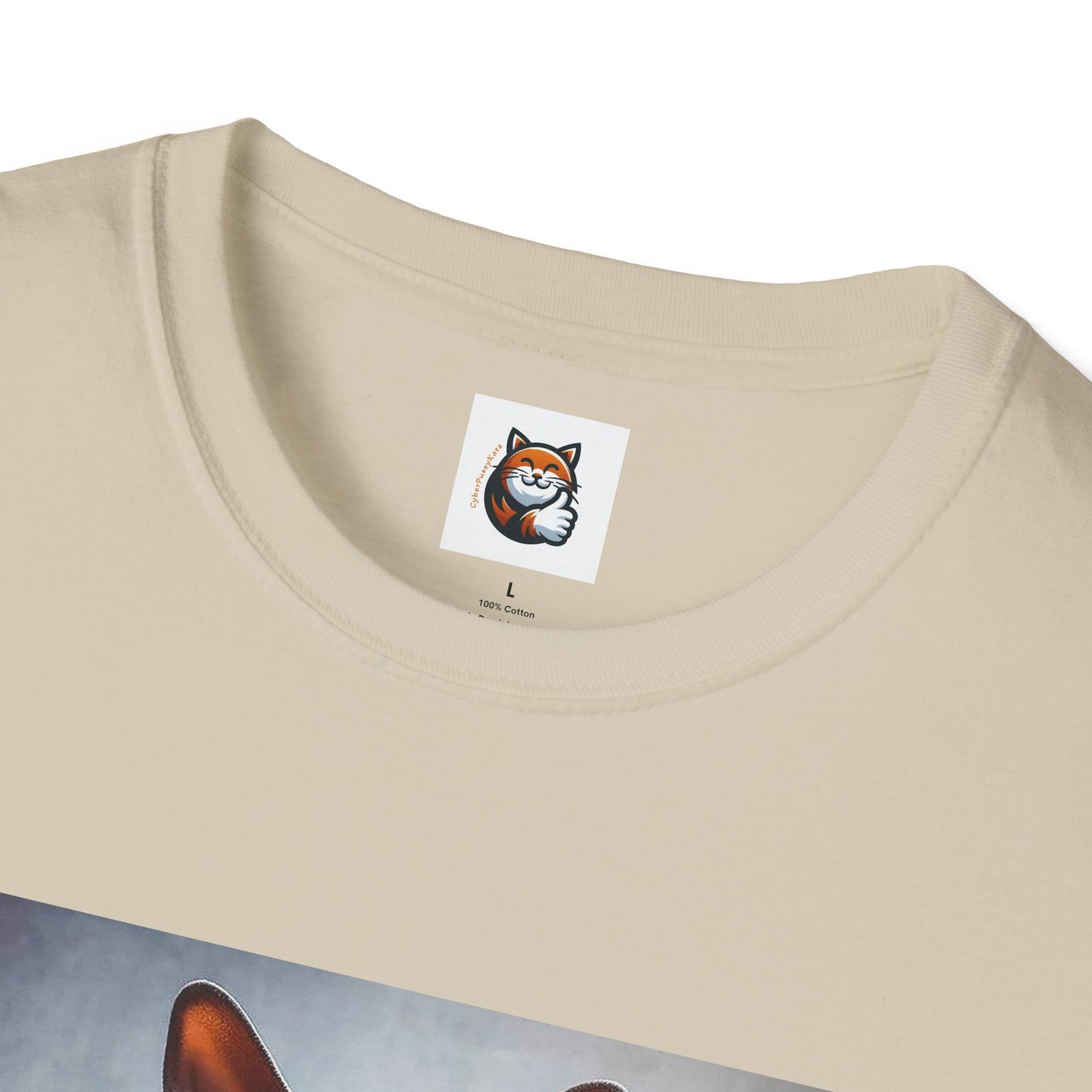 Devon Rex Cat Unisex Softstyle T-Shirt