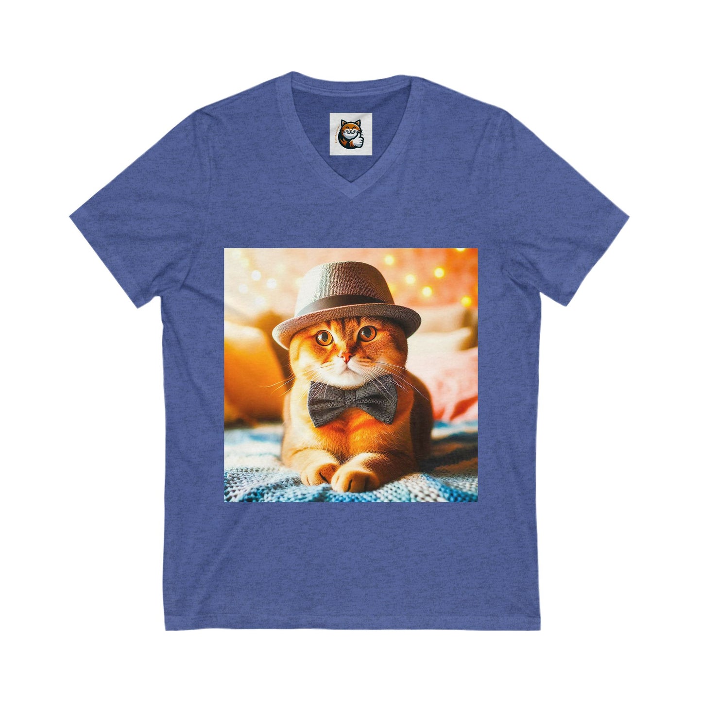 Scottish Fold pretty boy with top hat Tee