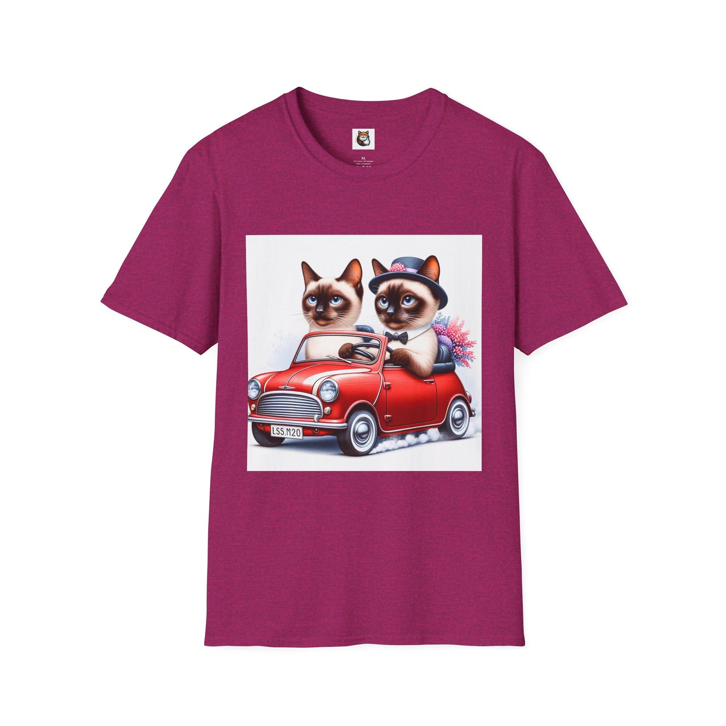 Wacky Siamese Cat friends driving