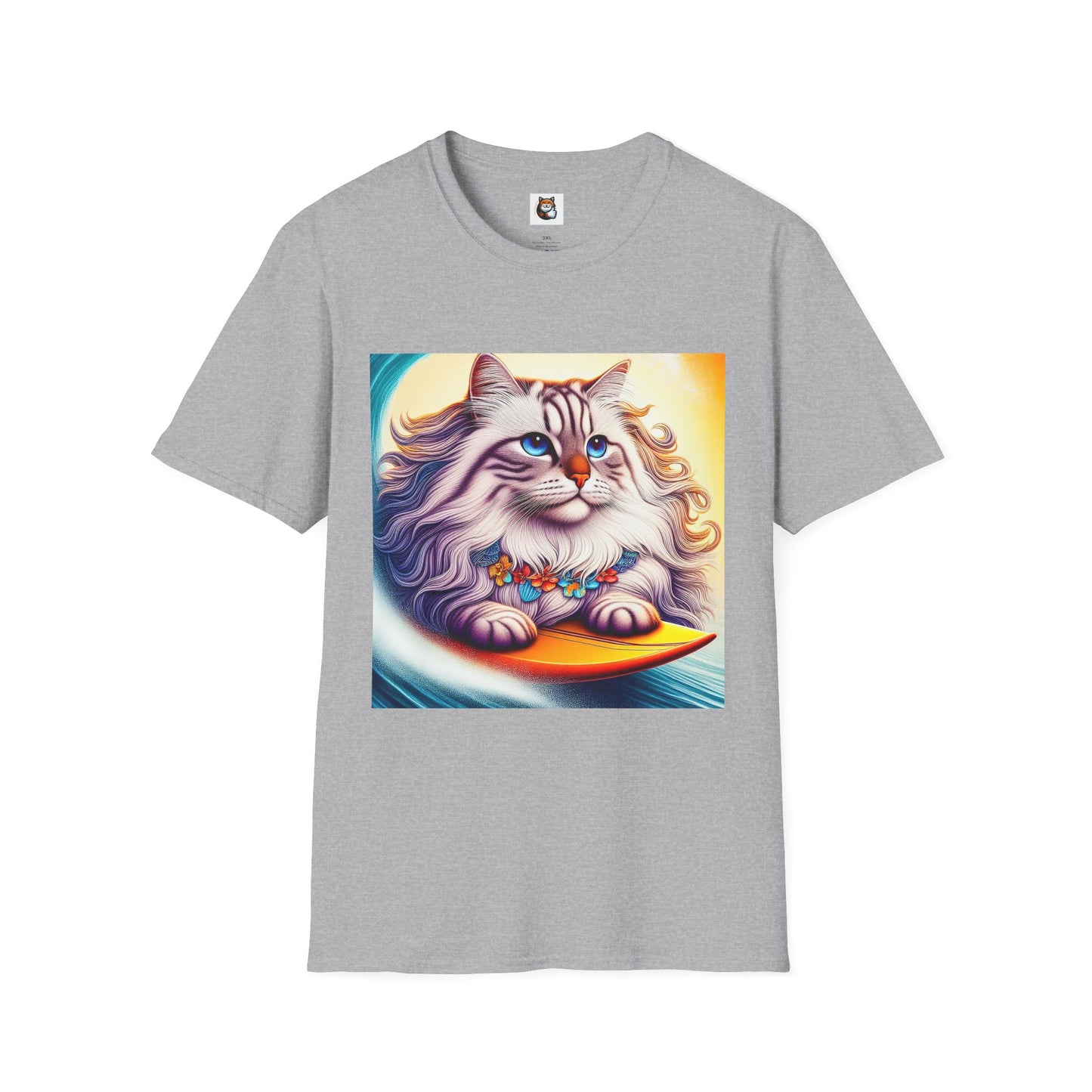Siberian Cat surfing beauty