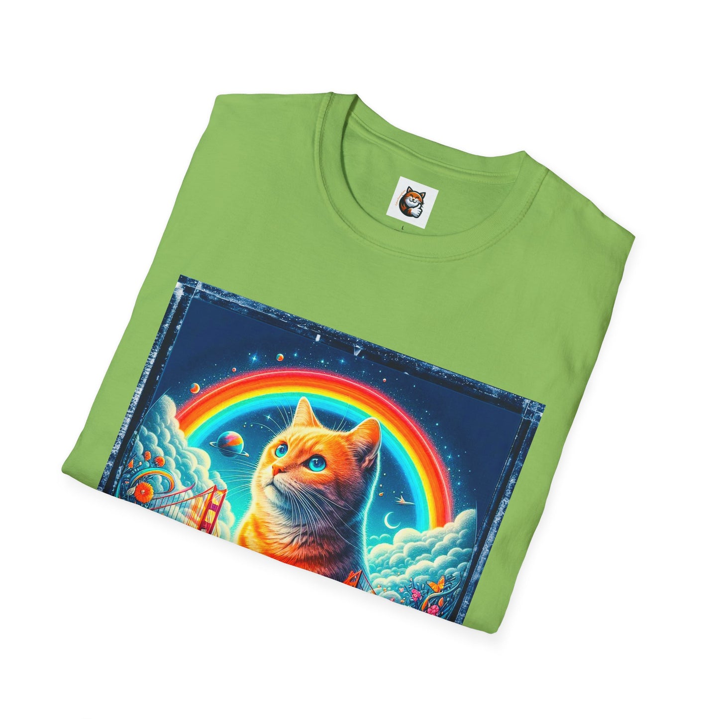 Domestic Cat Unisex Softstyle T-Shirt