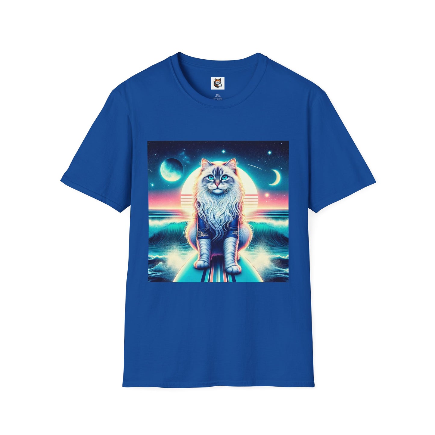 Siberian Cat space queen shirt