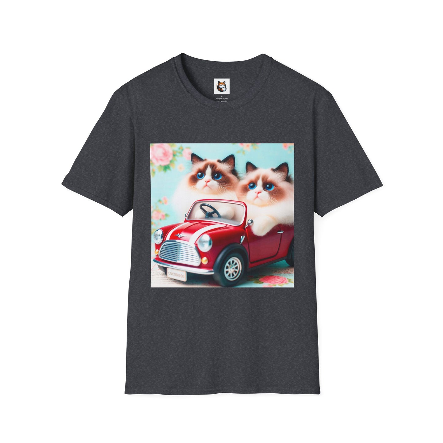 Wacky Ragdoll Unisex Softstyle T-Shirt