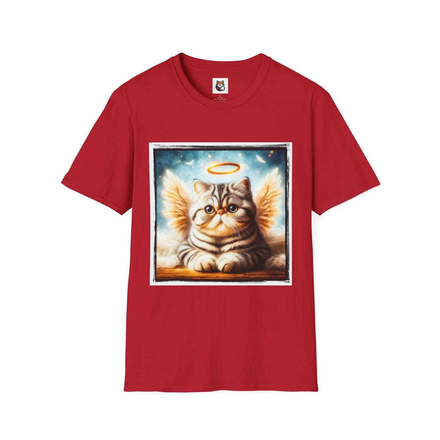 Exotic Shorthair Cat Unisex Softstyle T-Shirt