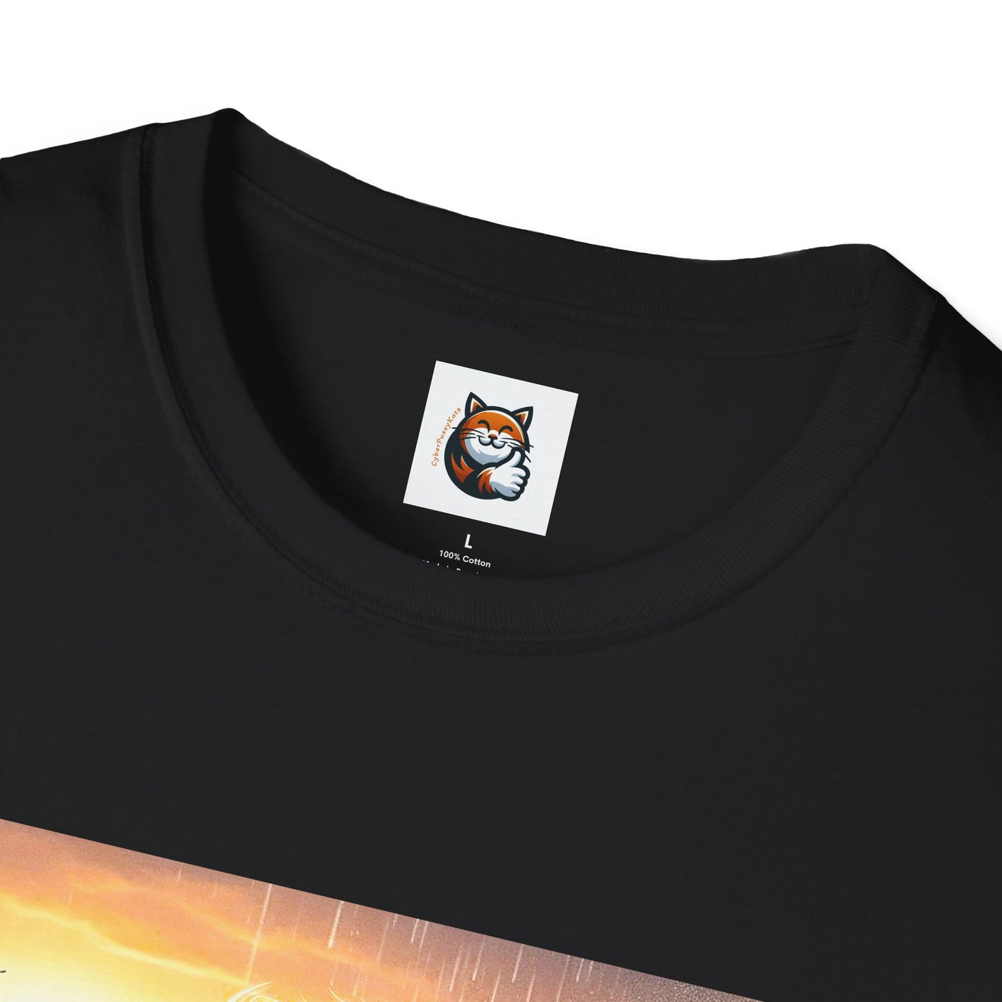 Selkirk Rex Cat T-Shirt -handsome surfer