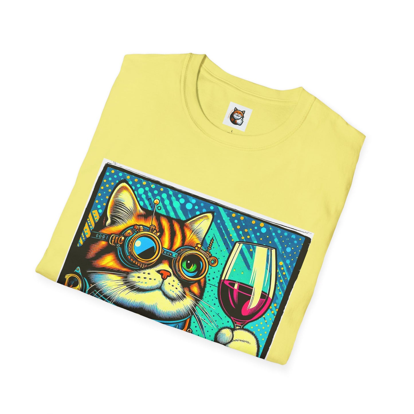 Domestic Cat Unisex Softstyle T-Shirt