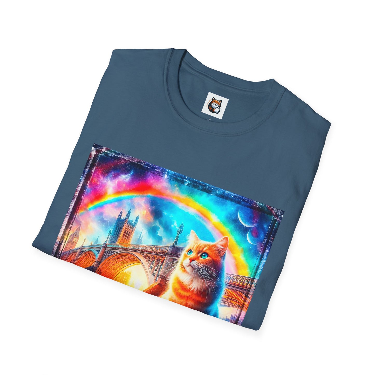 Domestic Cat Unisex Softstyle T-Shirt