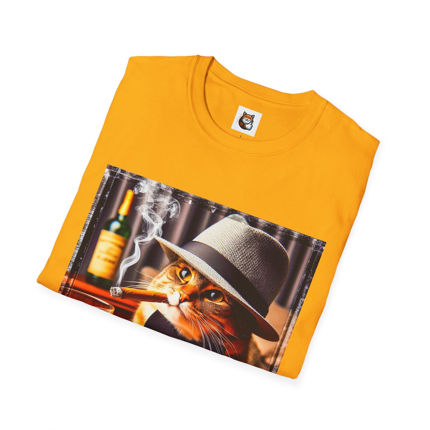 Domestic Cat Unisex Softstyle T-Shirt