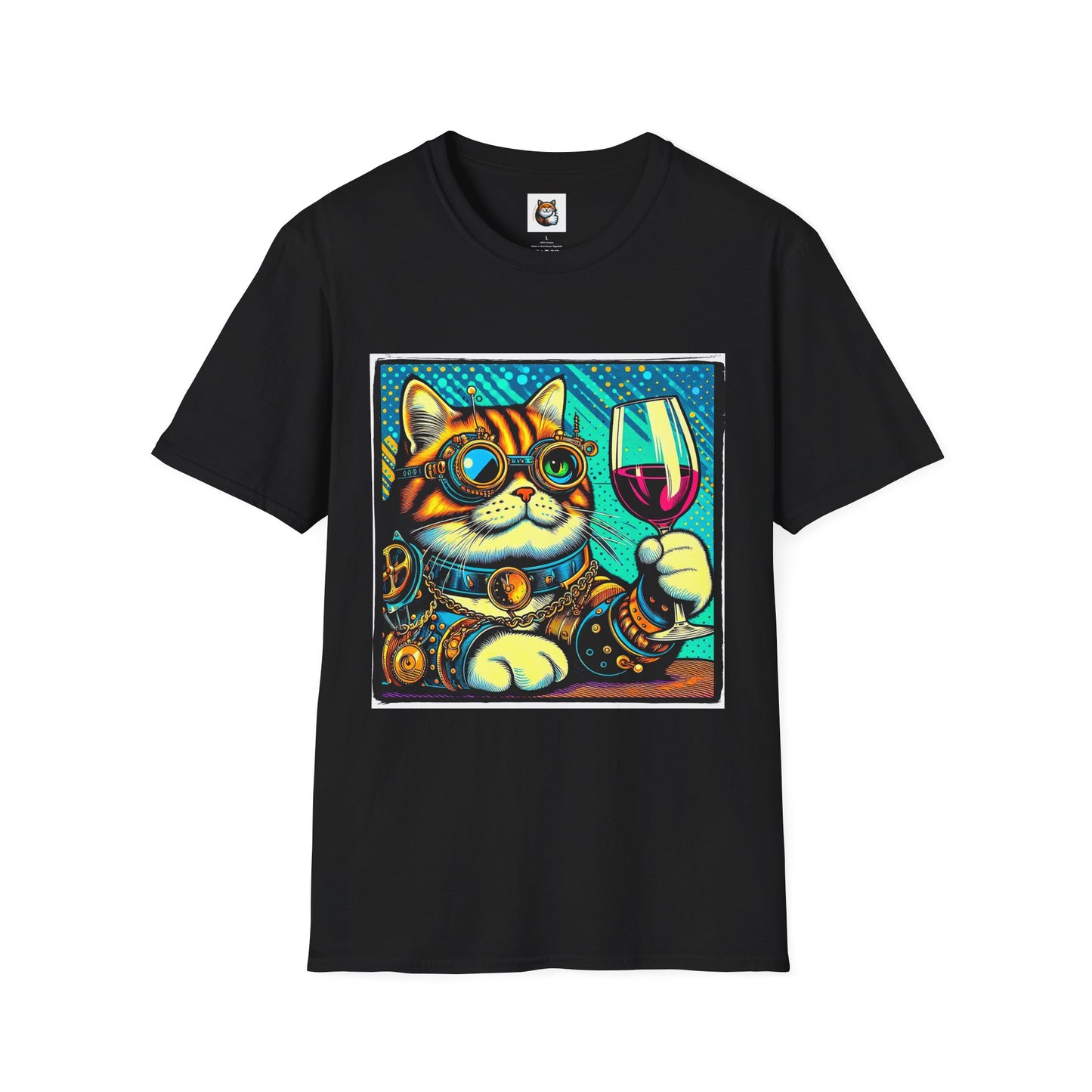 Domestic Cat Unisex Softstyle T-Shirt