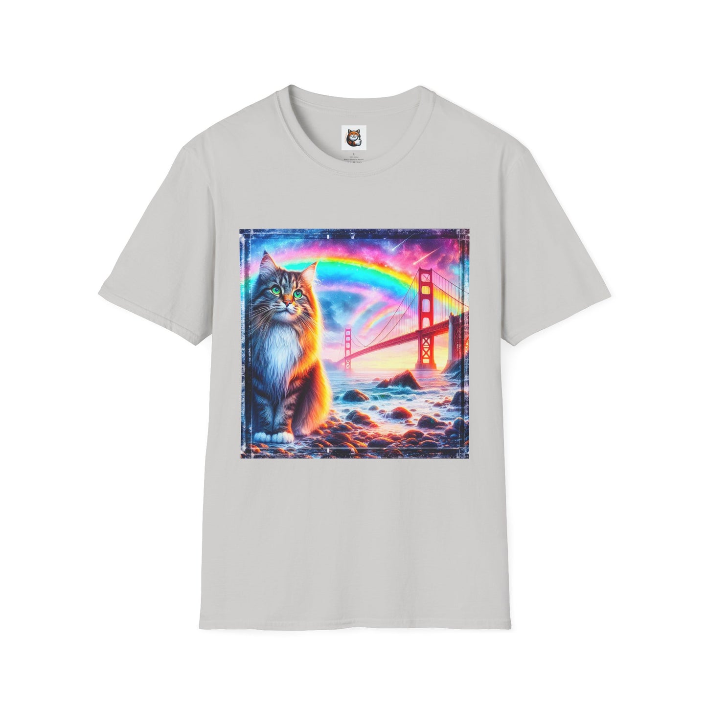 Norwegian Forest Cat Unisex Softstyle T-Shirt