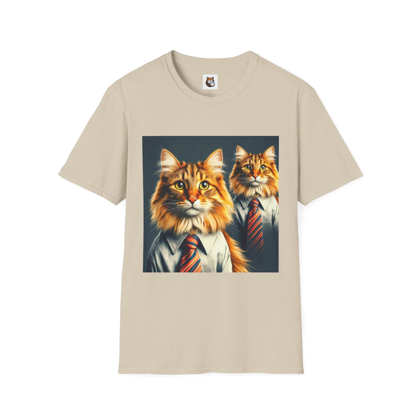 Norwegian Forest Cat Unisex Softstyle T-Shirt