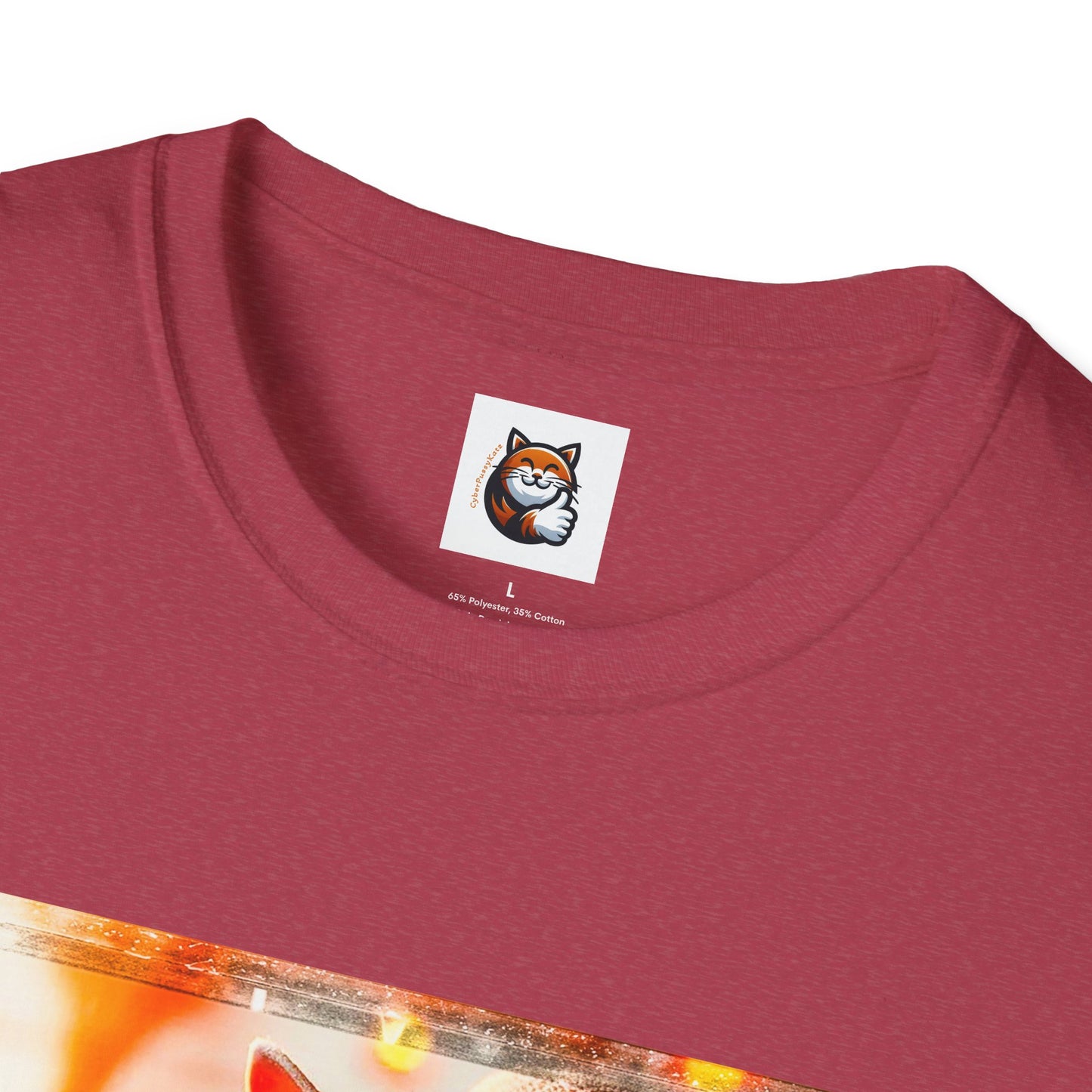 Devon Rex Cat Unisex Softstyle T-Shirt