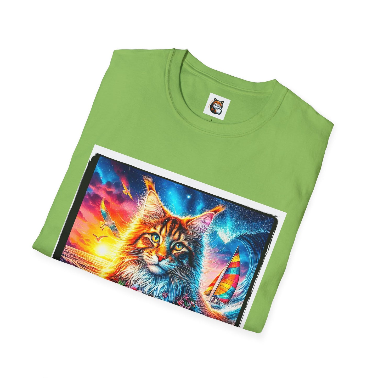 Maine Coon Unisex Softstyle T-Shirt