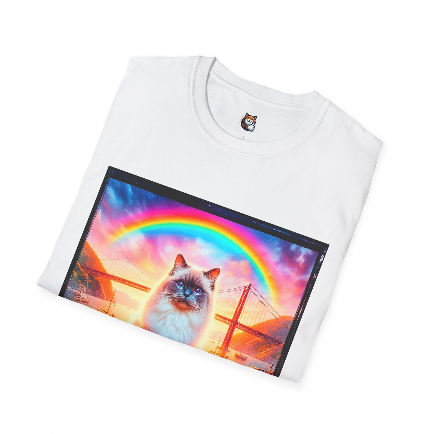 Birman rainbow bridge Softstyle T-Shirt
