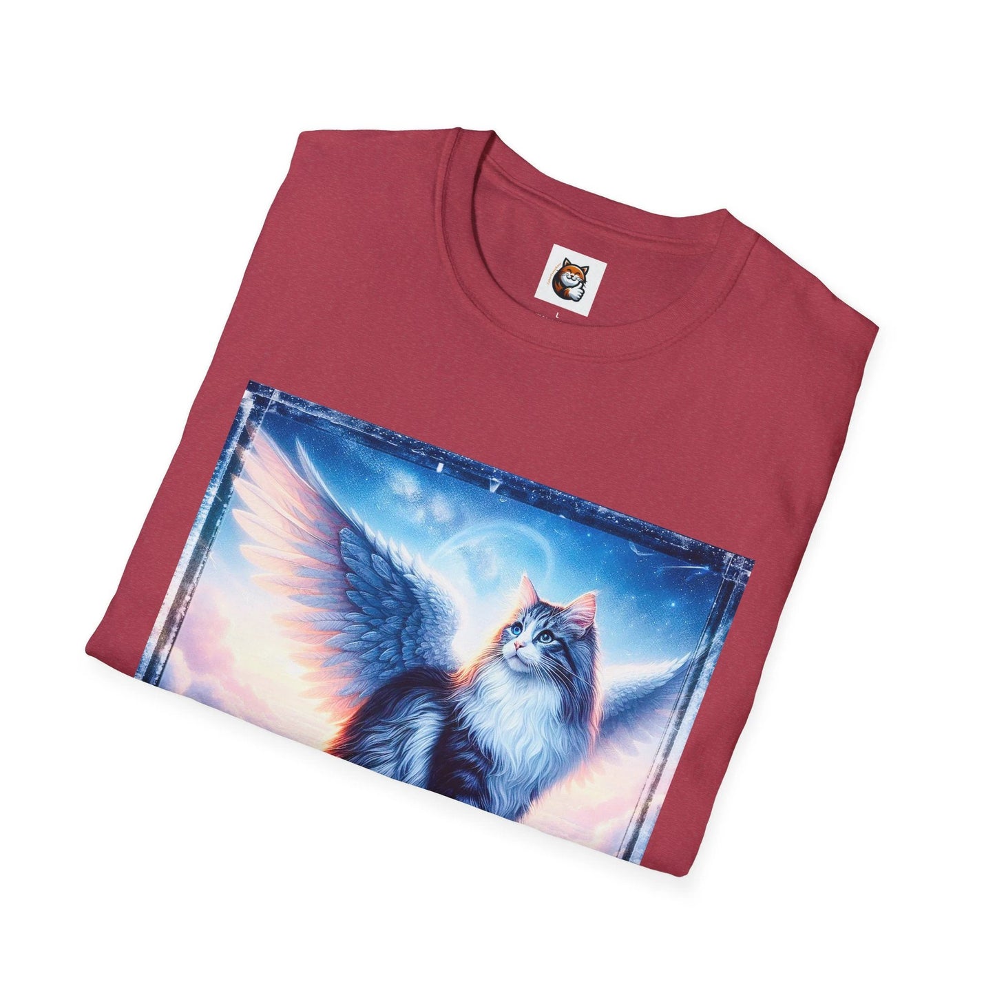 Norwegian Forest Cat Unisex Softstyle T-Shirt by Printify