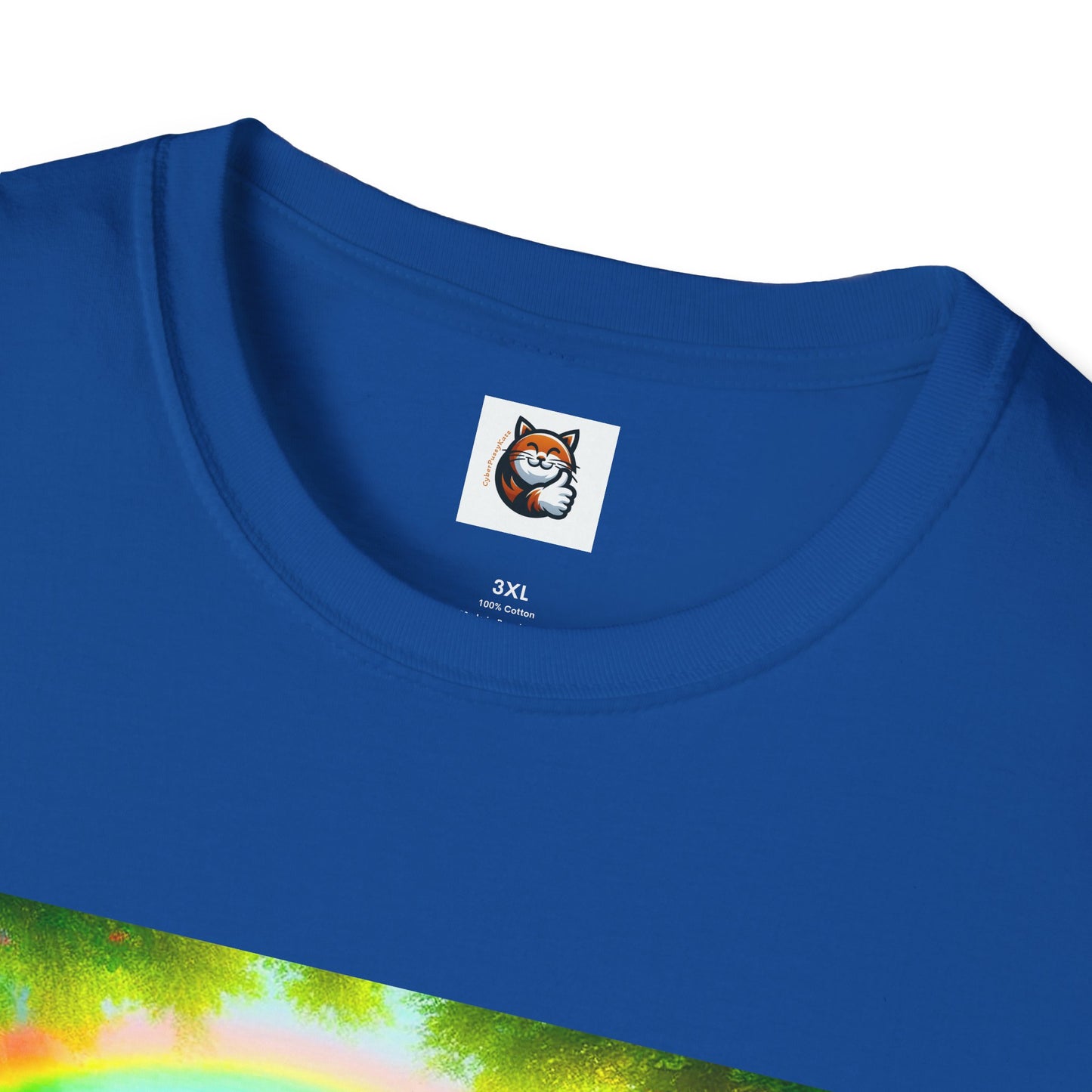 Siberian Cat pretty garden shirt