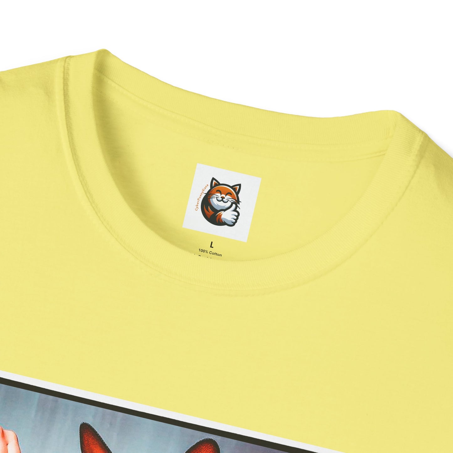 Devon Rex Cat Unisex Softstyle T-Shirt