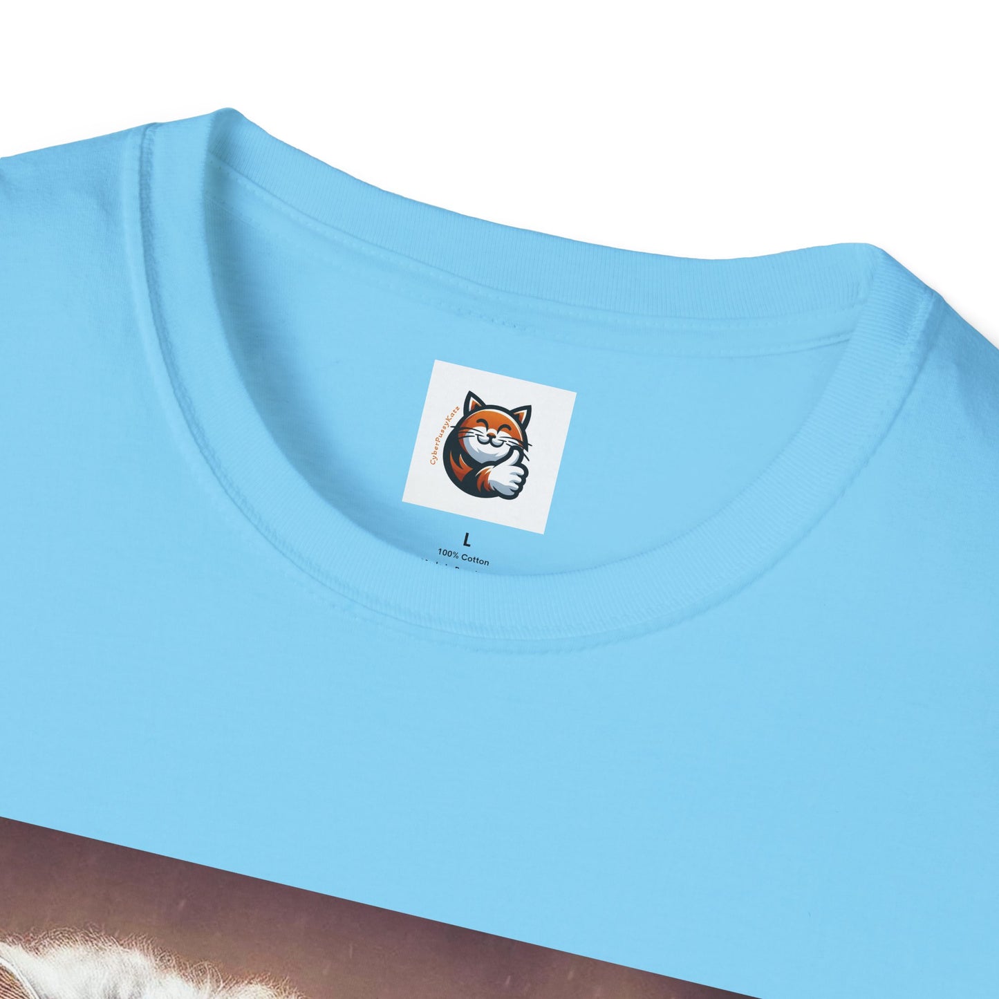 Wacky Selkirk Rex Cat T-Shirt angry couple