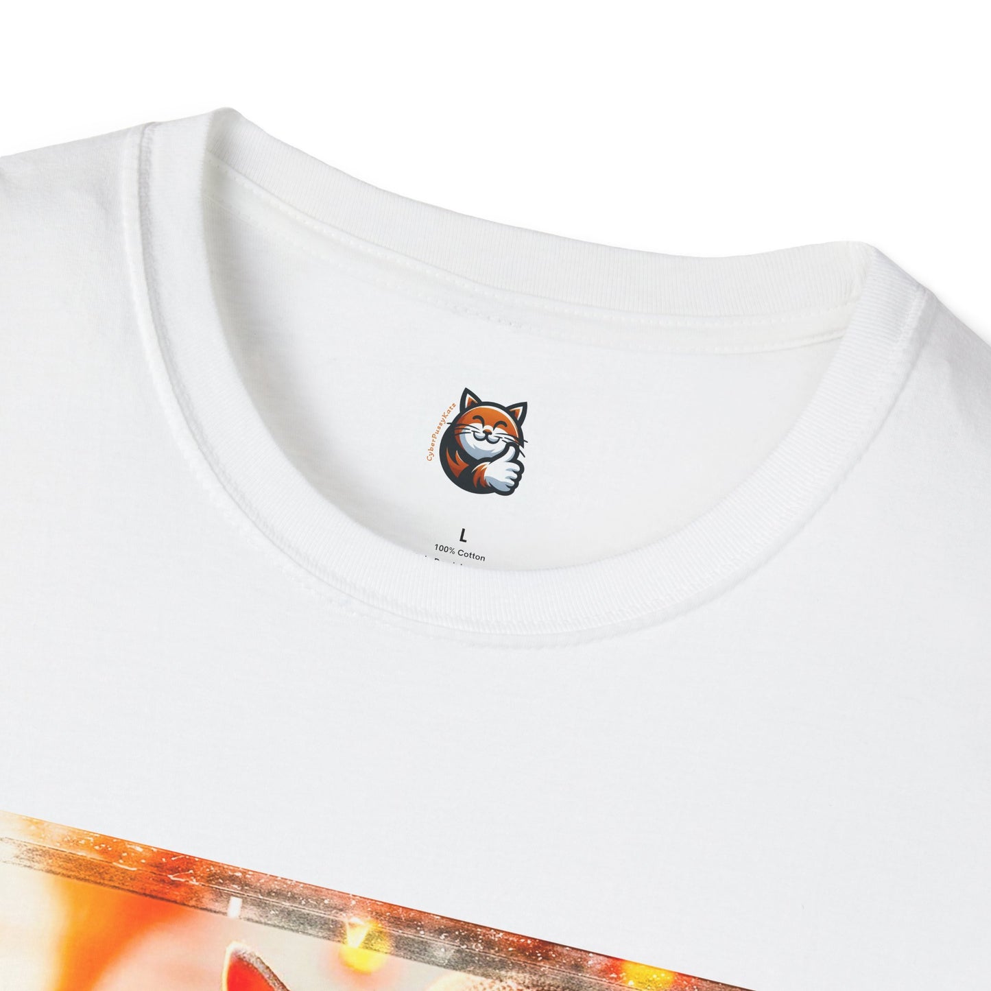 Devon Rex Cat Unisex Softstyle T-Shirt