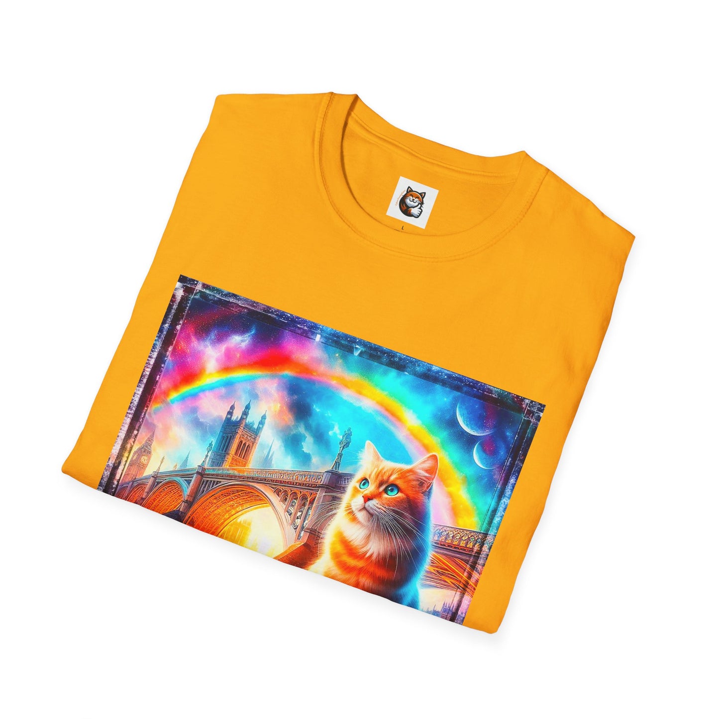 Domestic Cat Unisex Softstyle T-Shirt