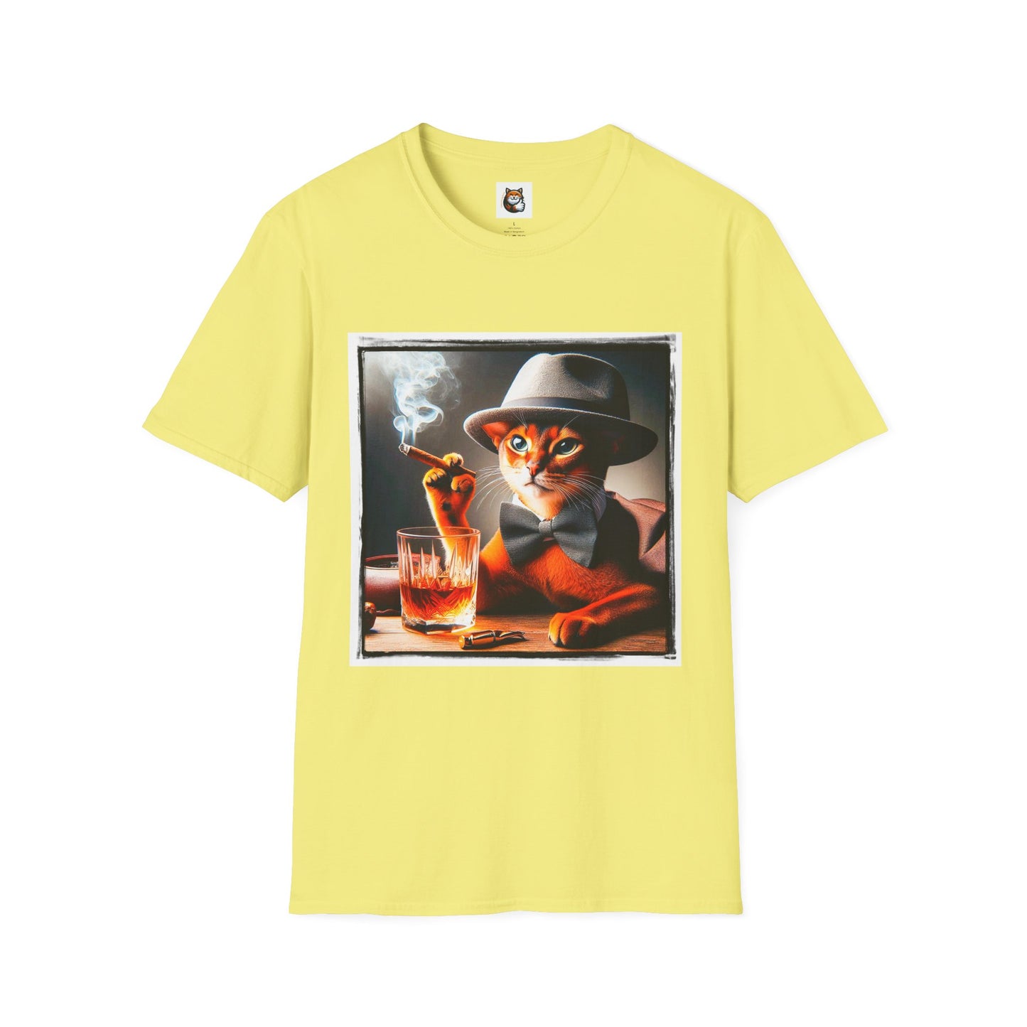 Abyssinian cigar smoking Softstyle T-Shirt