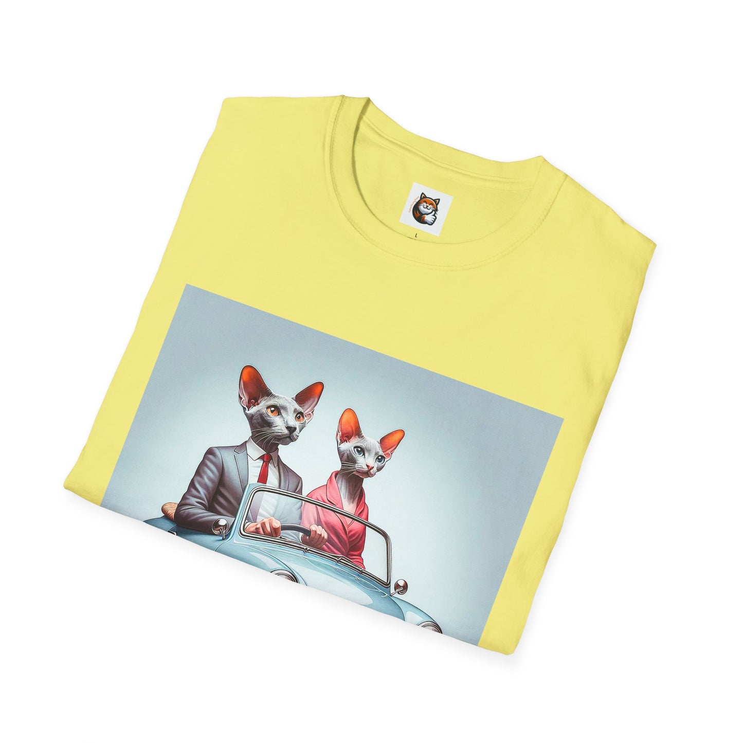 Wacky Oriental Shorthair Unisex Softstyle T-Shirt