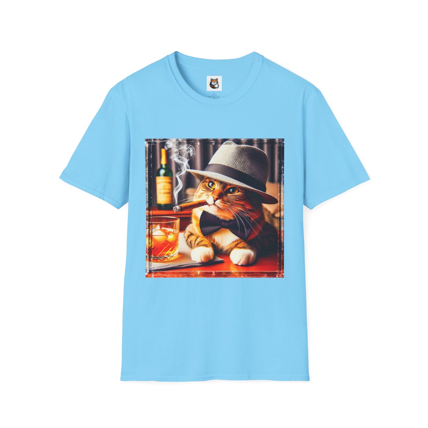Domestic Cat Unisex Softstyle T-Shirt