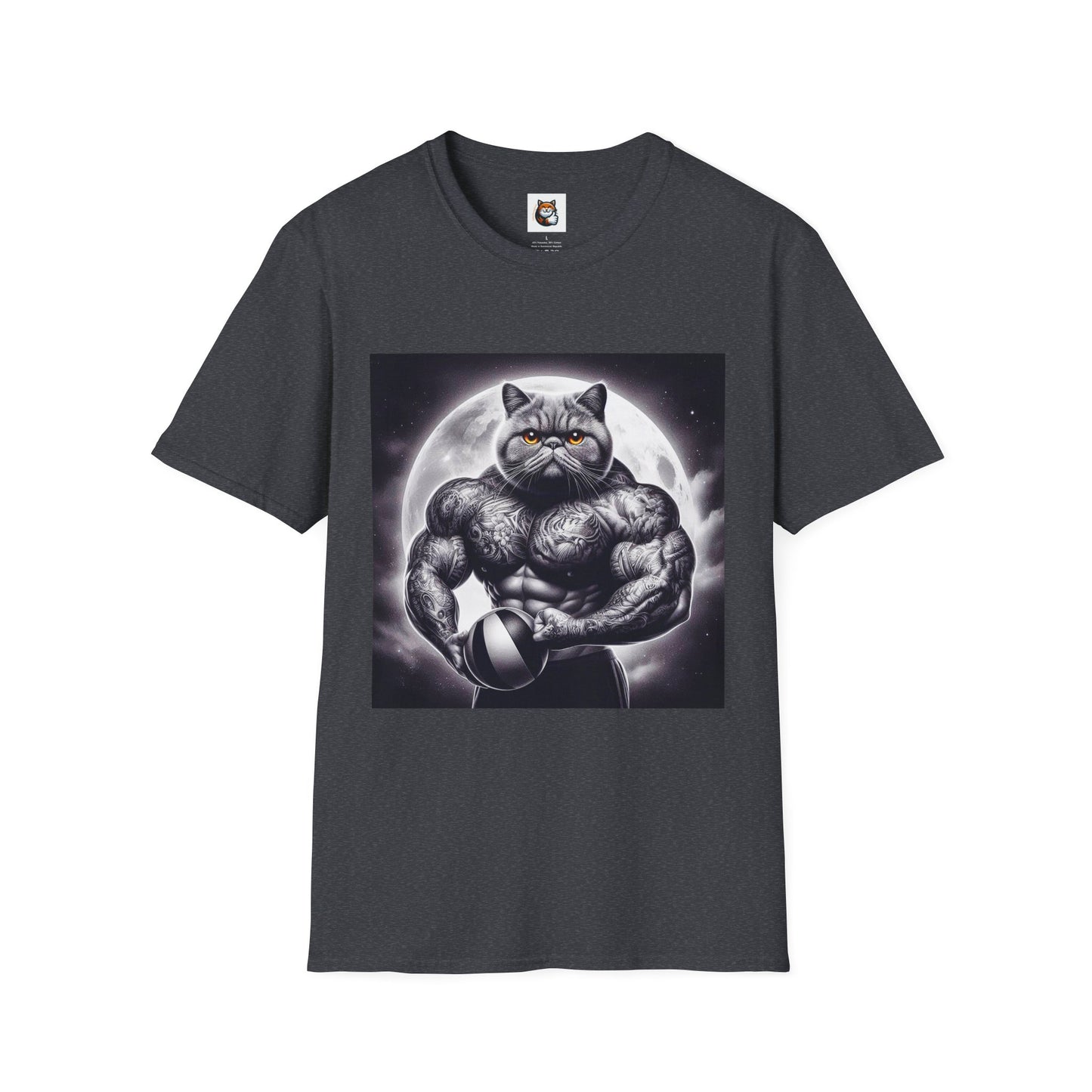 Exotic Shorthair Cat Unisex Softstyle T-Shirt