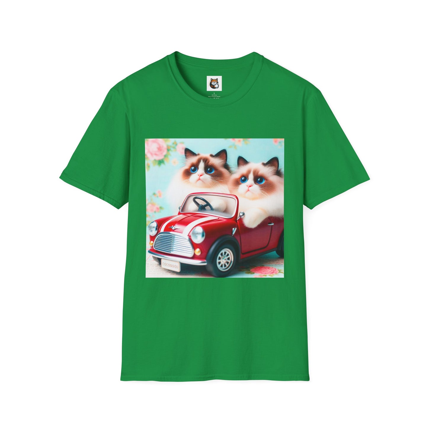 Wacky Ragdoll Unisex Softstyle T-Shirt