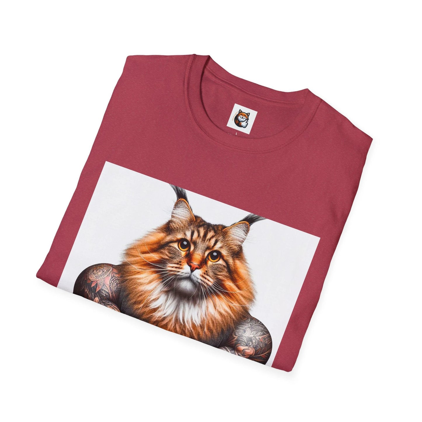 Maine Coon Unisex Softstyle T-Shirt by Printify