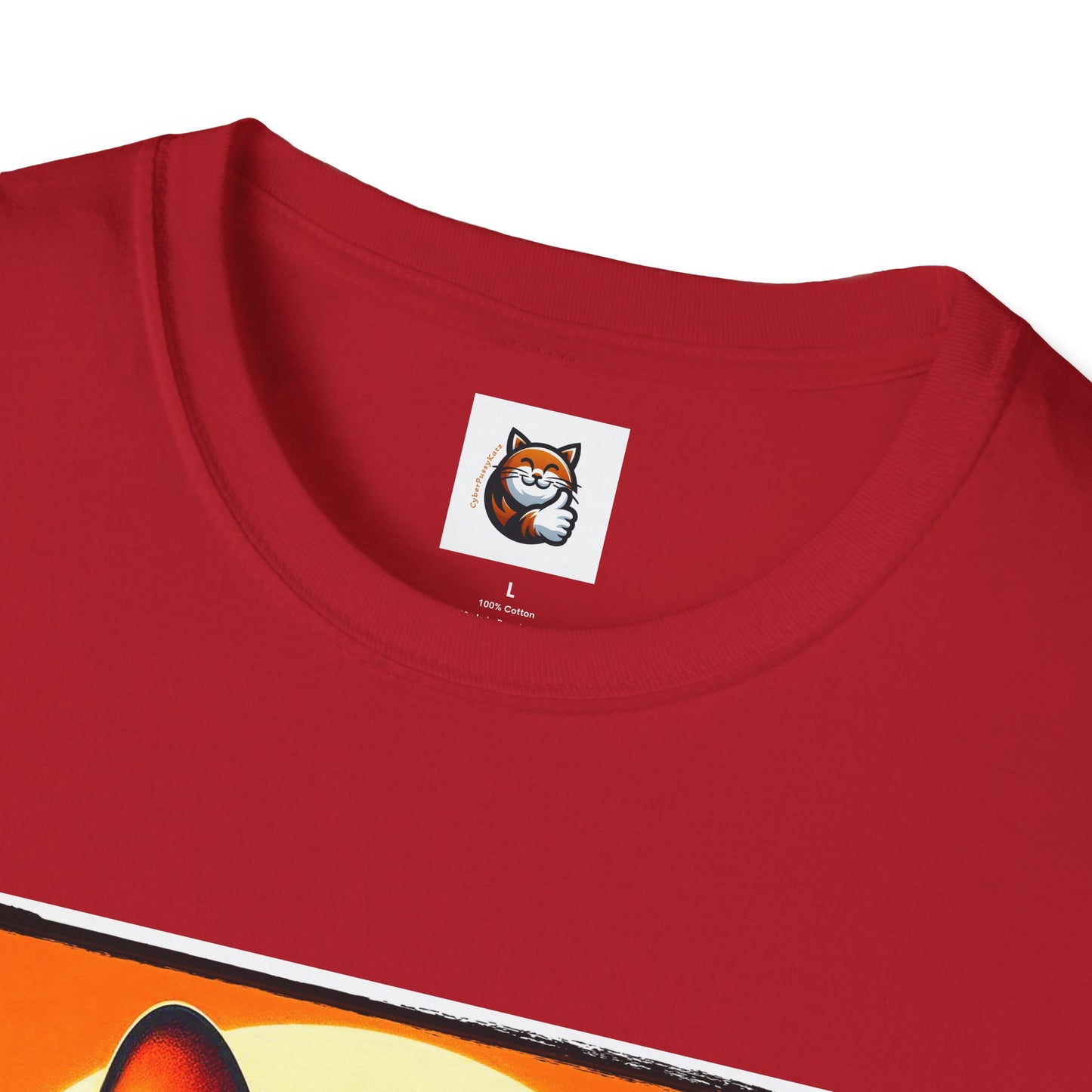 Cornish Rex Cat crashing waves T-Shirt