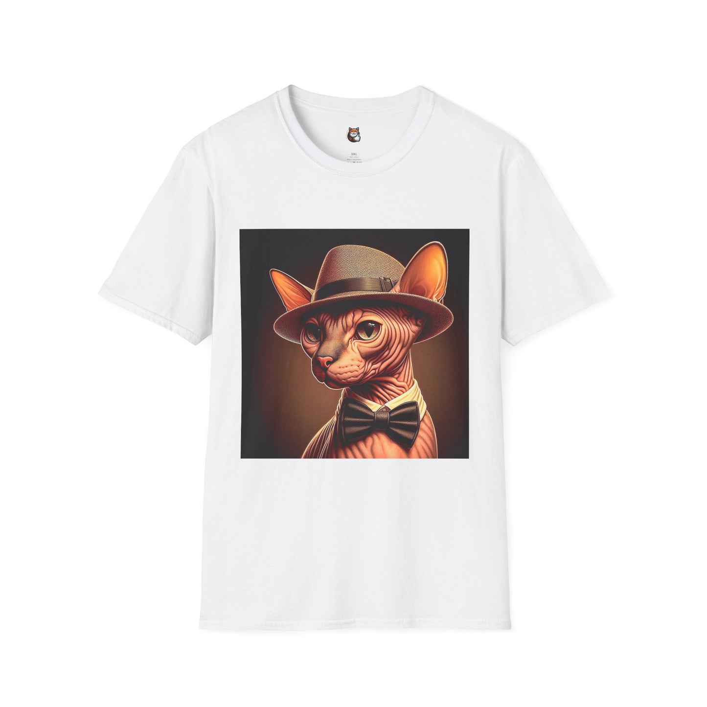 Sphynx Cat hairless top hat cutie