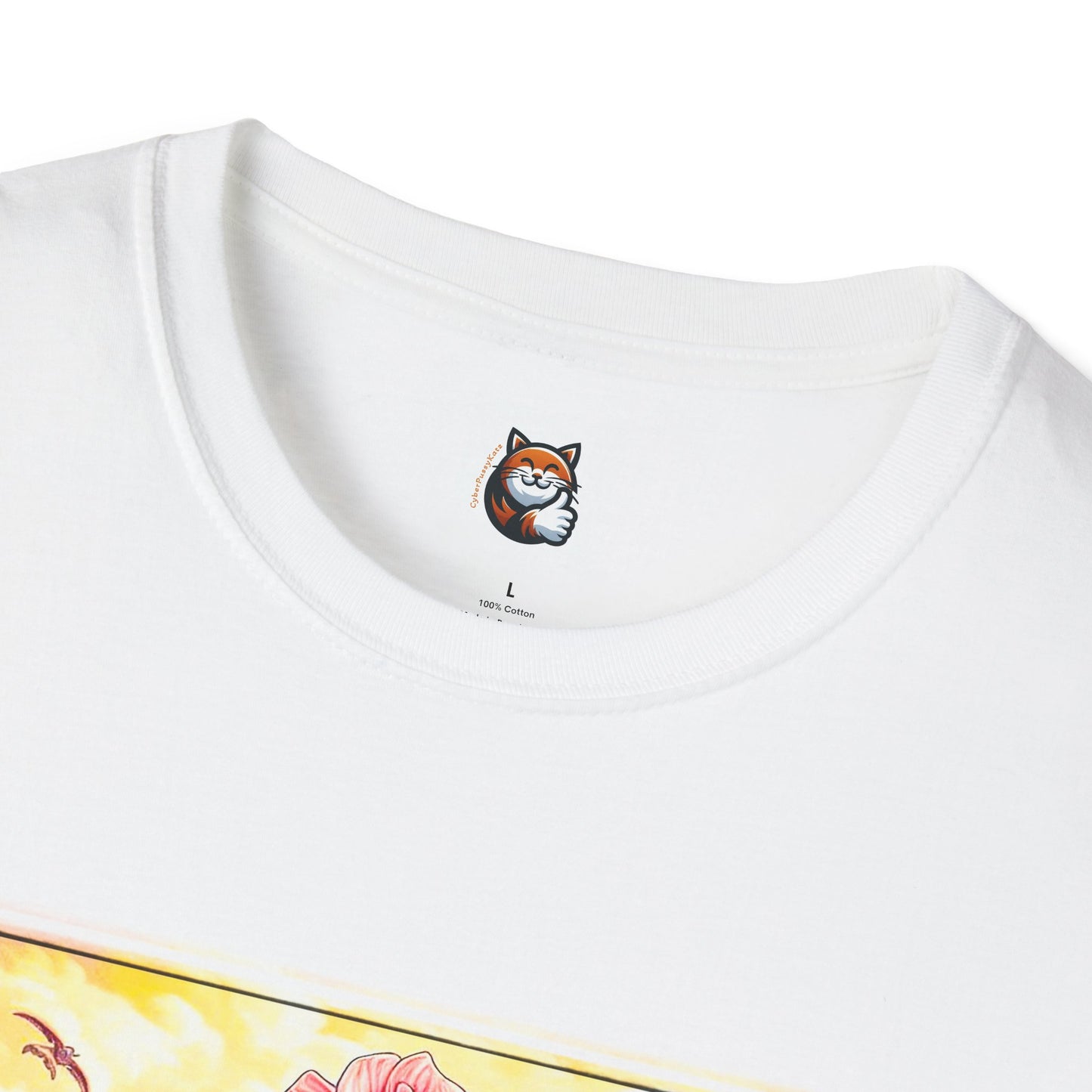 British Shorthair pretty surfer girl Softstyle T-Shirt