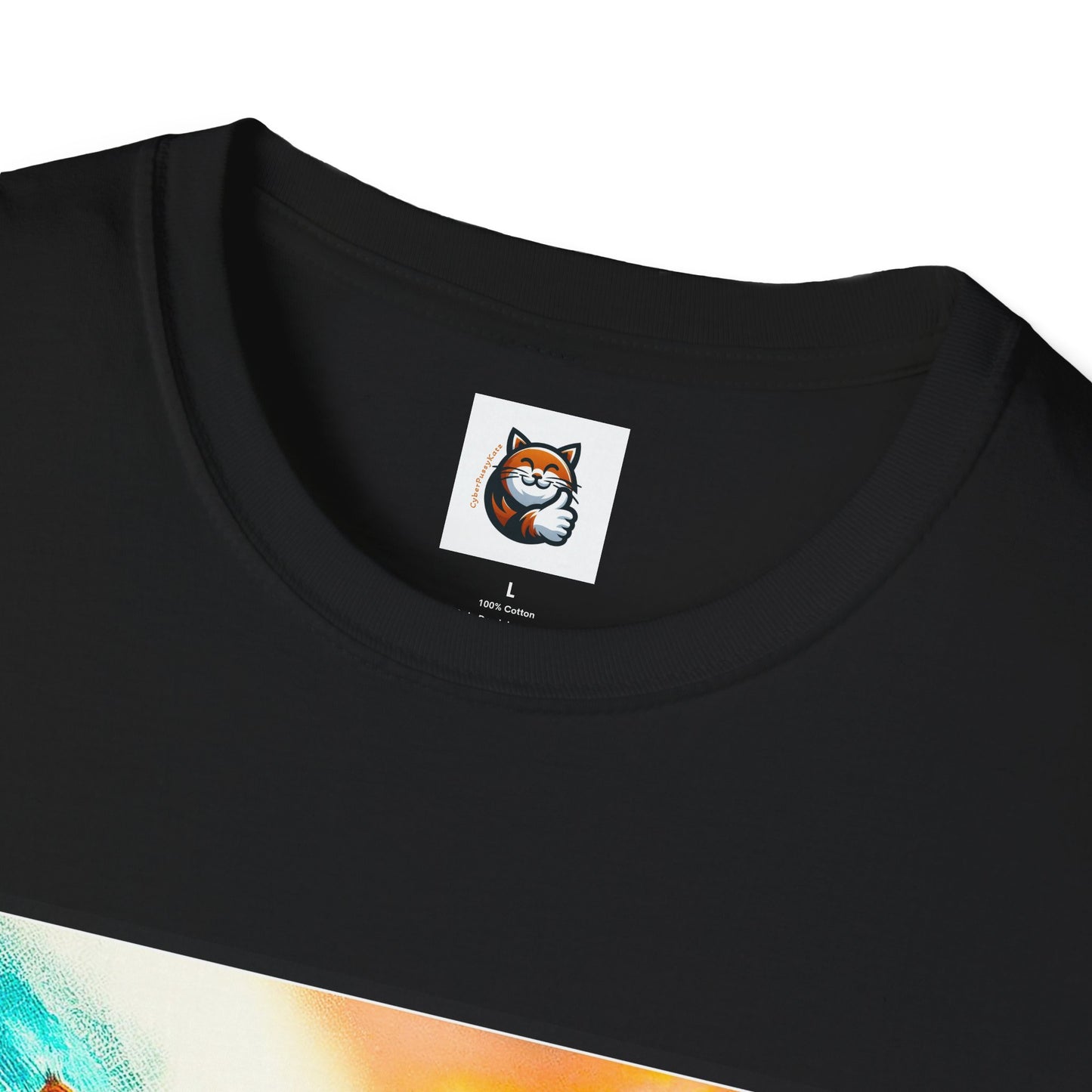 Domestic Cat Unisex Softstyle T-Shirt