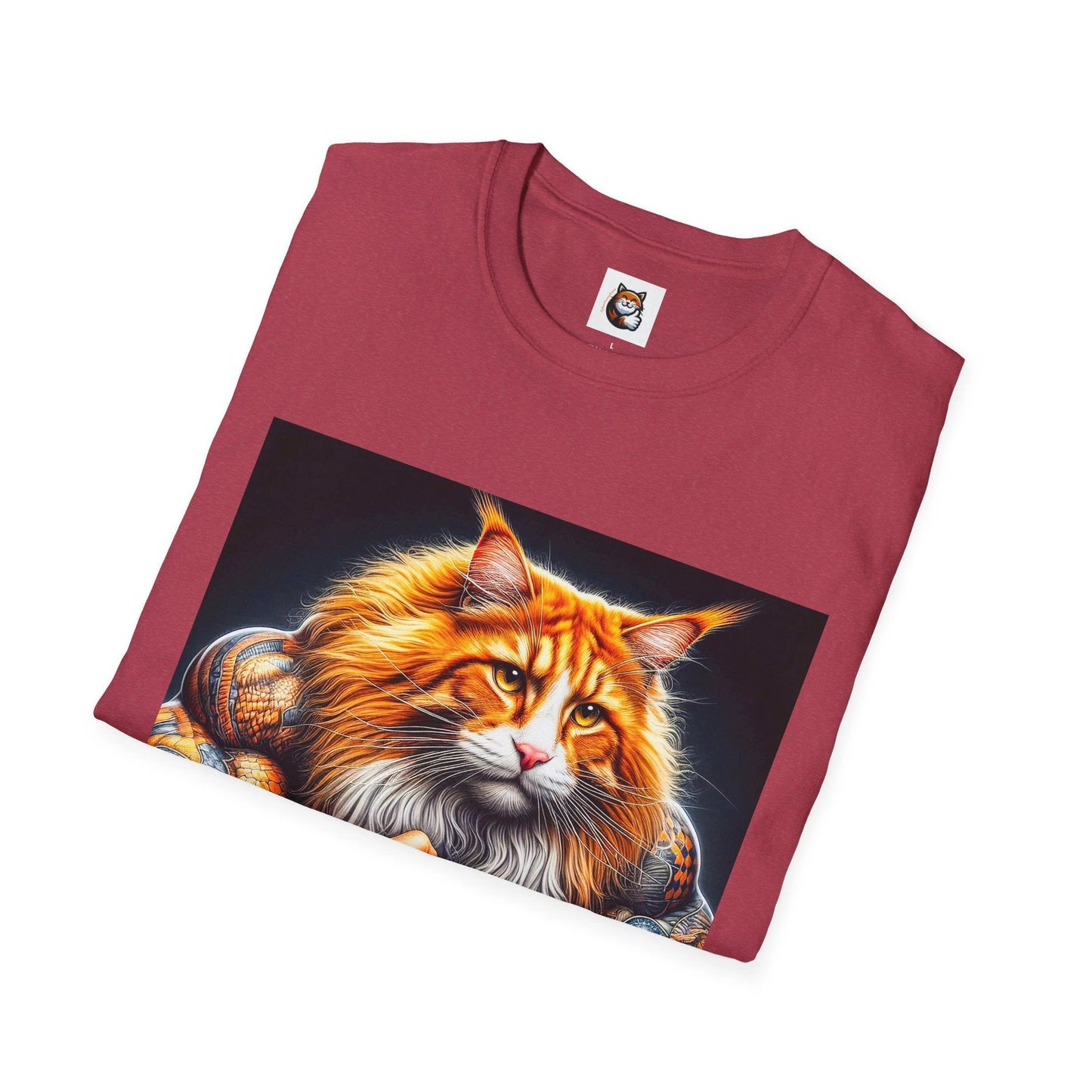 Maine Coon Unisex Softstyle T-Shirt by Printify