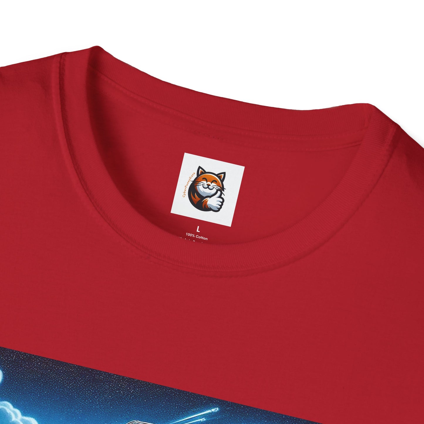 Russian Blue Cat pretty night T-Shirt