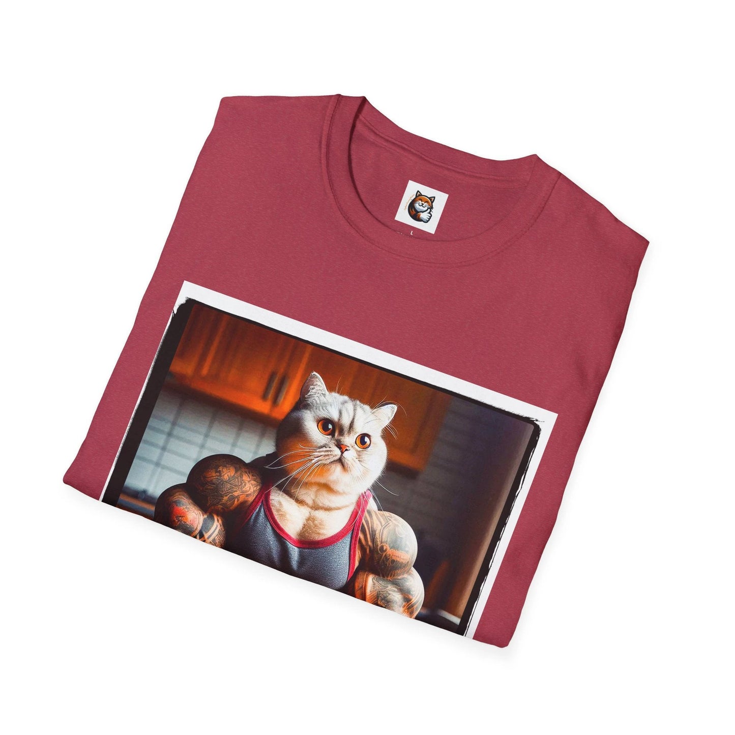 Domestic Cat Unisex Softstyle T-Shirt by Printify